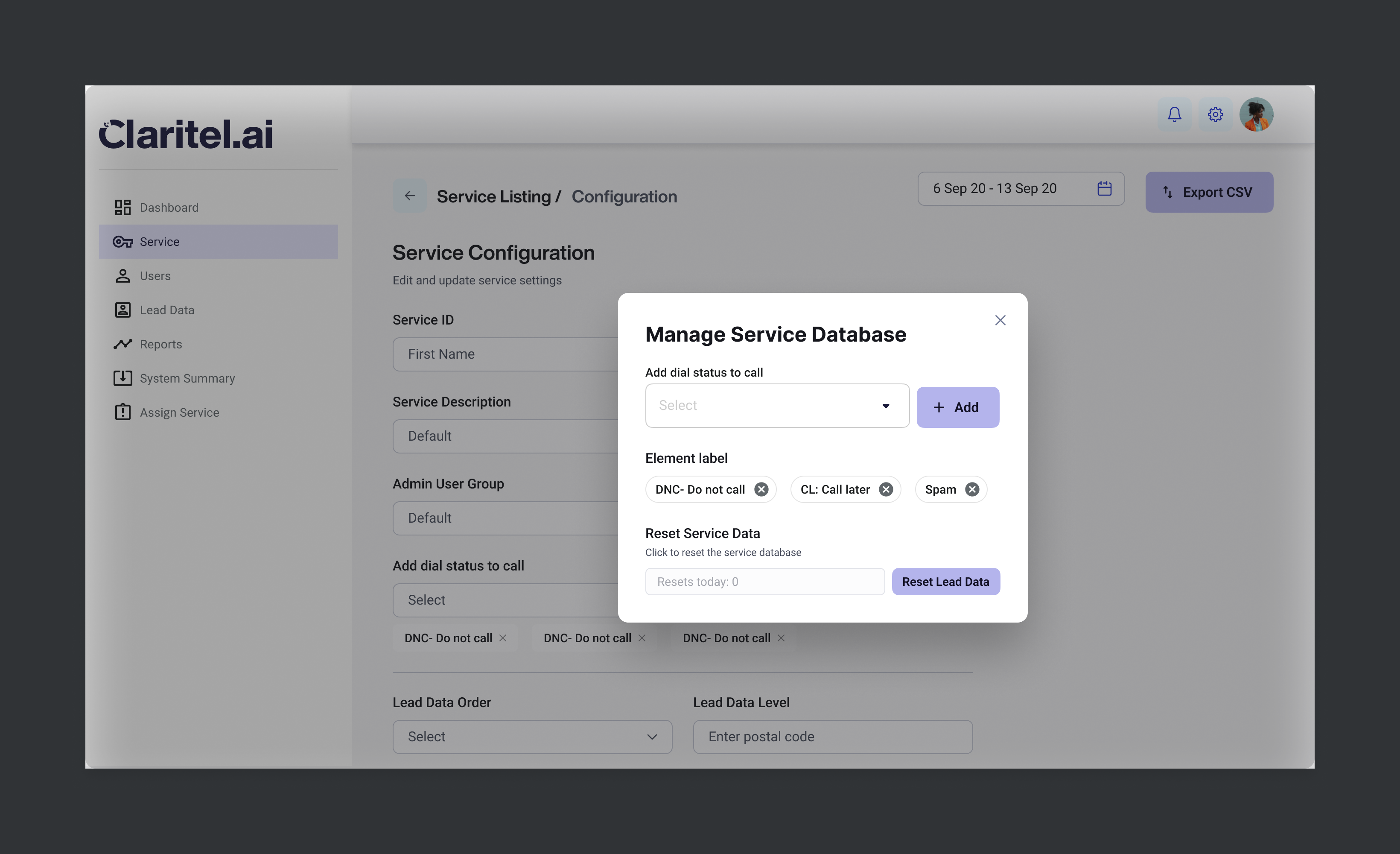 Claritel AI interactions